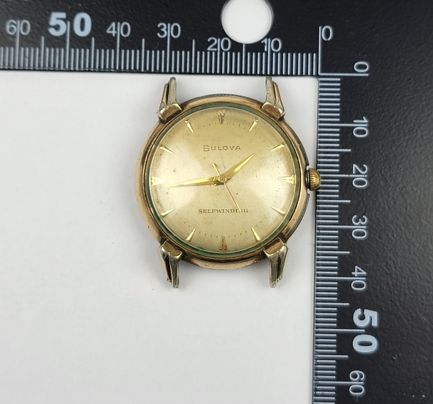 Vintage Bulova 10k GF 17 Jewel Automatic 34 mm Watch