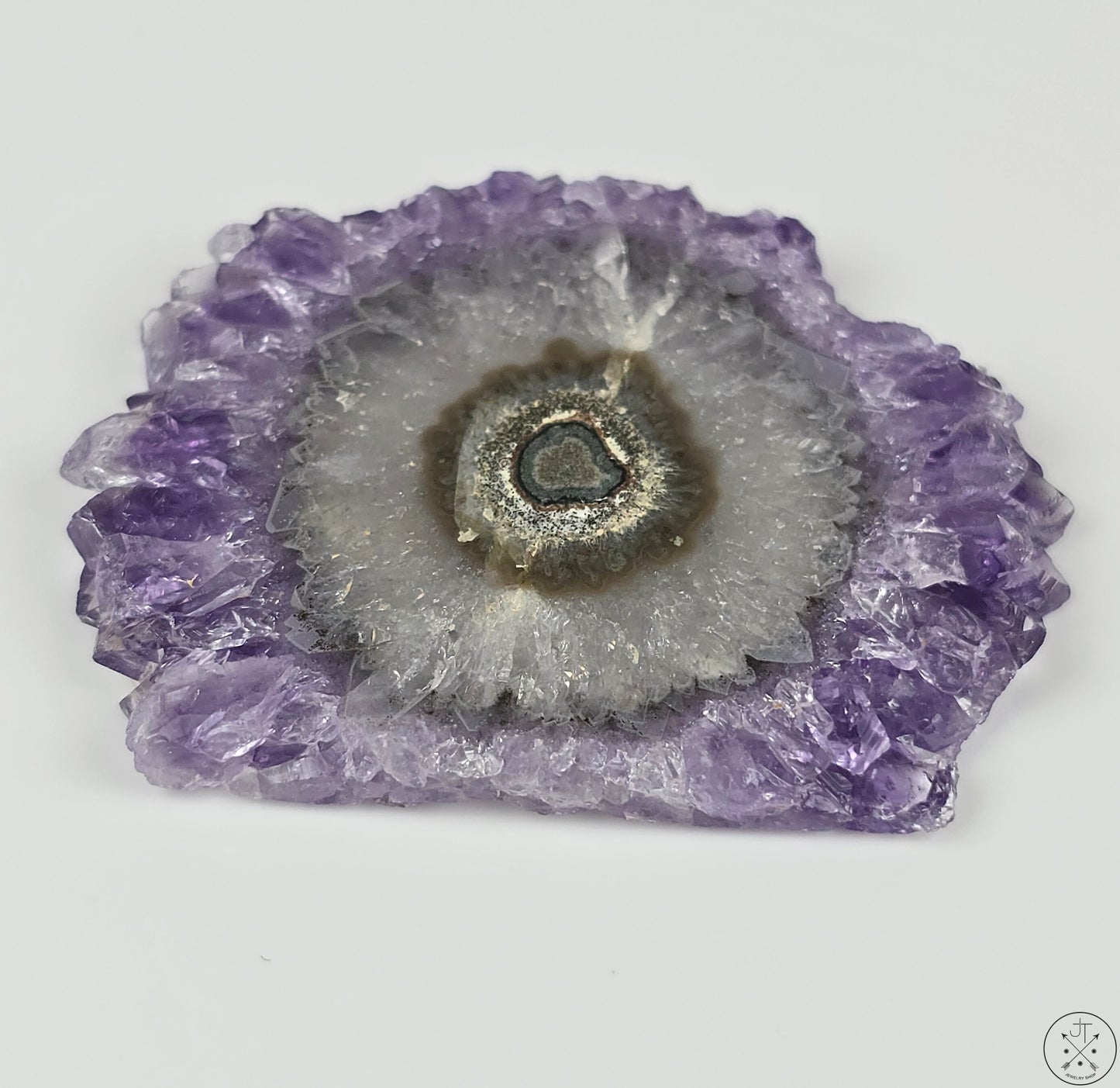 Amethyst Stalactite Slice Uruguay 19.58 grams