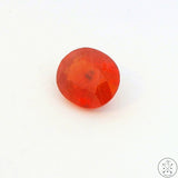 1.9 Carat Natural Orange Sapphire 7 x 6 mm Oval Faceted Gemstone Certified Loose