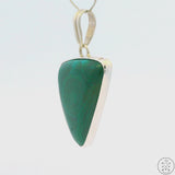 Sterling Silver Pendant with Malachite and Azurite Pre-Owned