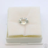 2.42 Carat Natural Light Pink Topaz 9x7 mm Oval Faceted Gemstone Certified
