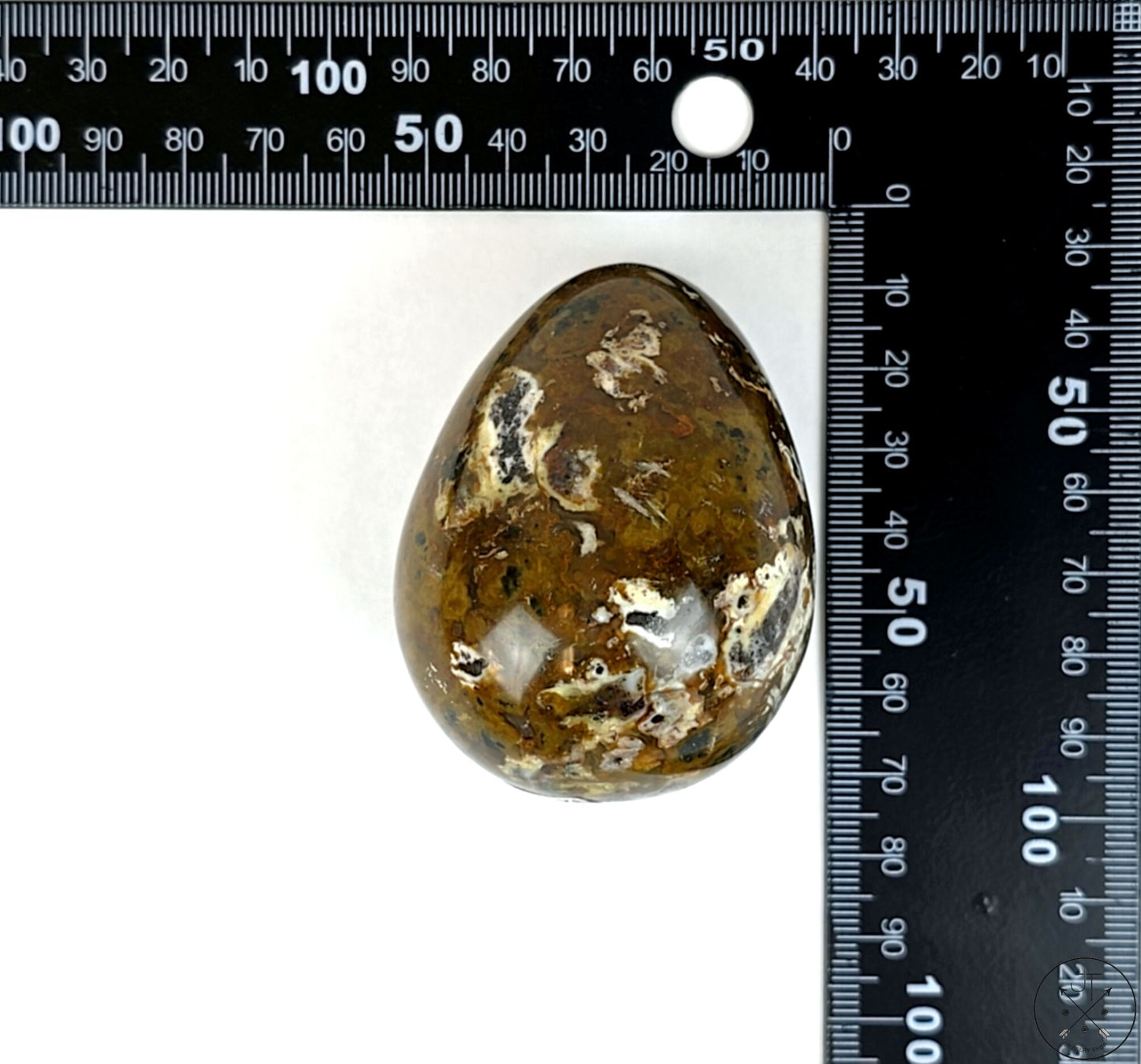 New Ocean Jasper Egg 2 1/2 Inch 176g Polished Display