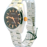 New Unique Chicago Bulova Surveyor 98B422 Automatic Watch Sunburst Date