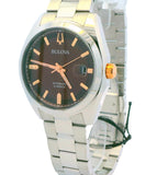 New Unique Chicago Bulova Surveyor 98B422 Automatic Watch Sunburst Date
