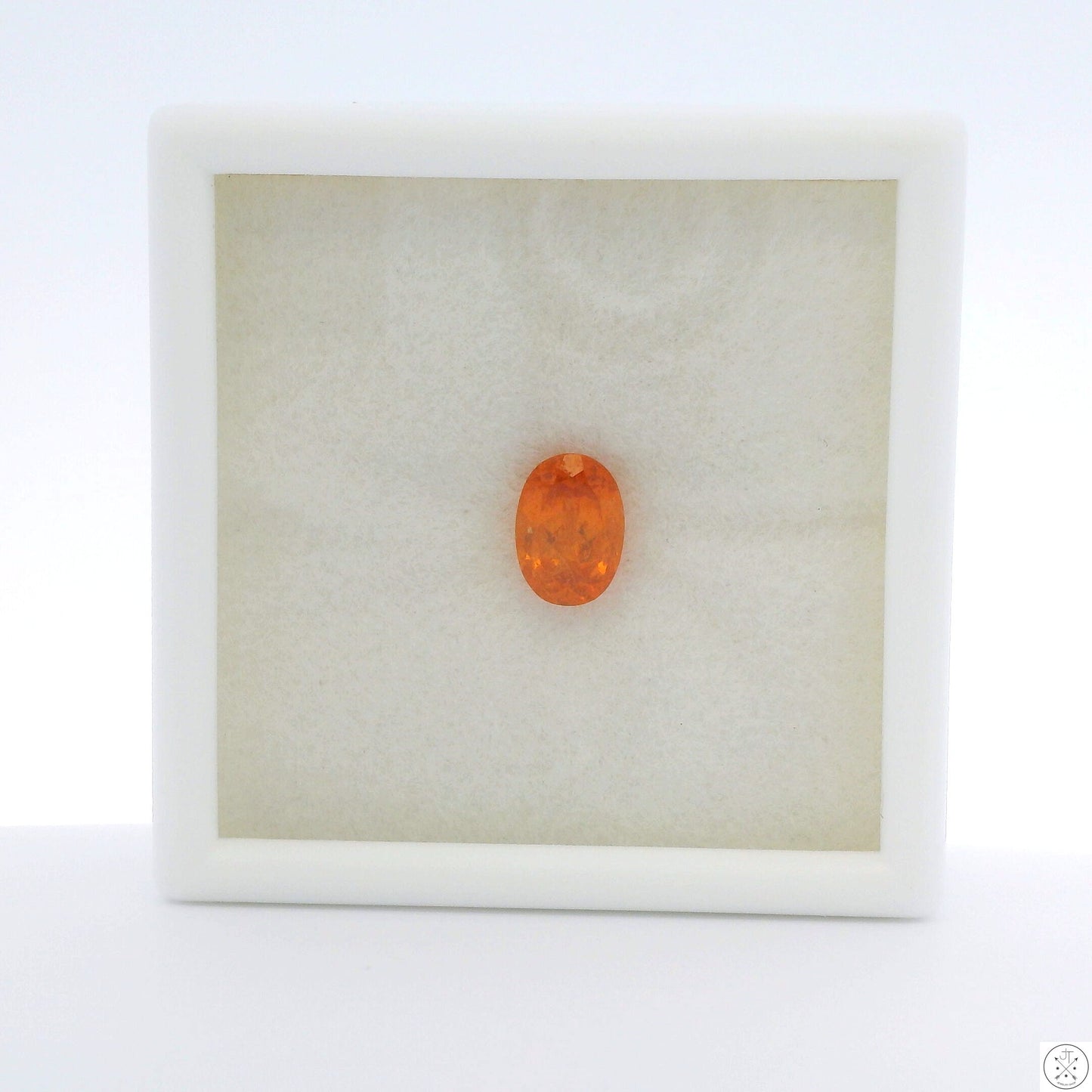 1.00 Carat Natural Spessartine Garnet 7 x 5 mm Oval Faceted Gemstone