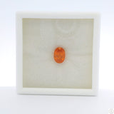 1.00 Carat Natural Spessartine Garnet 7 x 5 mm Oval Faceted Gemstone