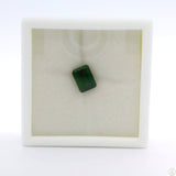1.20 Carat Natural Chrome Diopside 7 x 5 mm Emerald Faceted Gemstone Siberia Loose