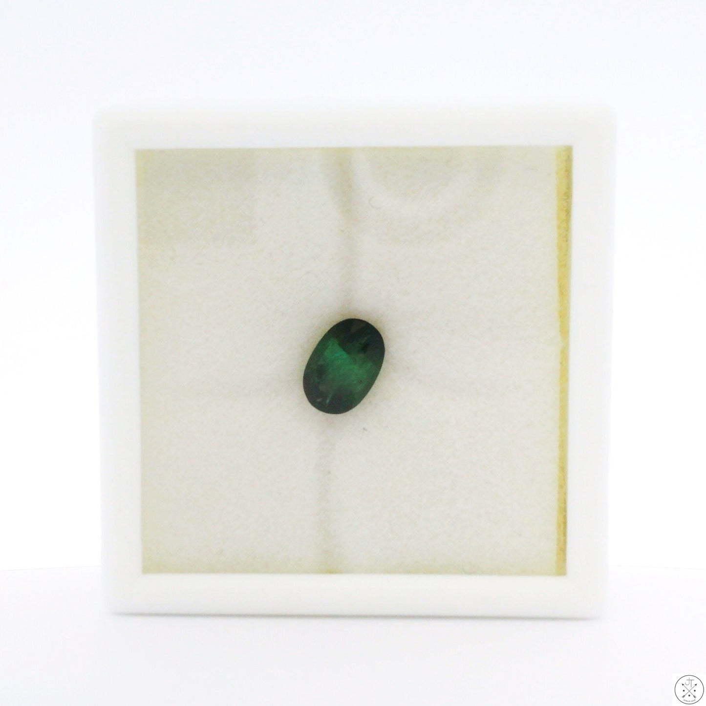 .85 Carat Natural Tsavorite Garnet 7 x 5 mm Oval Faceted Gemstone Loose