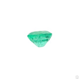 .76 carat Natural Colombian Emerald 6.5 x 5.3 mm Oval Faceted Gemstone Loose
