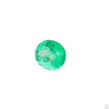 .76 carat Natural Colombian Emerald 6.5 x 5.3 mm Oval Faceted Gemstone Loose