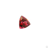 .95 Carat Natural Rhodolite Garnet 6 mm Trillion Faceted Gemstone Tanzania