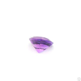 2.10 Carat Natural Amethyst Quartz 9 mm Triangle Faceted Gemstone Loose Trillion