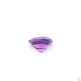 2.10 Carat Natural Amethyst Quartz 9 mm Triangle Faceted Gemstone Loose Trillion