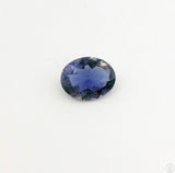 1.14 Carat Natural Iolite 9 x 7 mm Oval Cut Faceted Gemstone Loose