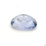 5.00 Carat Natural Iolite 14 x 10 mm Oval Cut Faceted Gemstone Loose Checkerboard