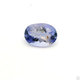 5.00 Carat Natural Iolite 14 x 10 mm Oval Cut Faceted Gemstone Loose Checkerboard