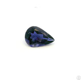 1.33 Carat Natural Iolite 10 x 7 mm Pear Cut Faceted Gemstone Loose
