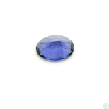 1.35 Carat Natural Iolite 9 x 7 mm Oval Cut Faceted Gemstone Loose