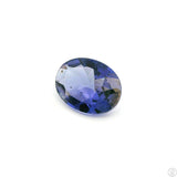 1.35 Carat Natural Iolite 9 x 7 mm Oval Cut Faceted Gemstone Loose