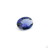 1.35 Carat Natural Iolite 9 x 7 mm Oval Cut Faceted Gemstone Loose