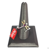 Rare New in Box Disney Sterling Silver Dragonfly Ring Size 11.5 Adjustable Mulan Enchanted