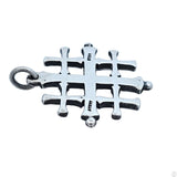 Vintage James Avery Sterling Silver Jerusalem Cross Pendant Charm Retired Nearly New