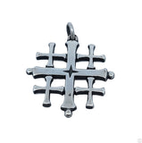 Vintage James Avery Sterling Silver Jerusalem Cross Pendant Charm Retired Nearly New