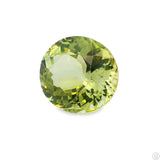 3.67 Carat 11 x 9 mm Elbaite Tourmaline Green Oval Faceted Natural Gemstone Loose