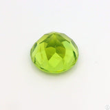 3.87 Carat Natural Peridot 9 mm Round Faceted Gemstone Loose