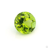 3.26 Carat Natural Peridot 9 mm Round Faceted Gemstone Loose