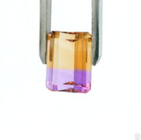 11.75 Carat Natural Ametrine 16 x 12 mm Emerald Faceted Gemstone Loose Amethyst Citrine