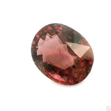 7.51 Carat Natural Pink Tourmaline 14 x 11 mm Oval Faceted Gemstone Loose