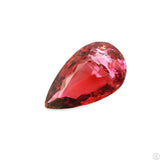 4.71 Carat Natural Pink Tourmaline 15 x 9 mm Pear Faceted Gemstone Loose