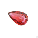 4.71 Carat Natural Pink Tourmaline 15 x 9 mm Pear Faceted Gemstone Loose