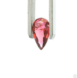 4.71 Carat Natural Pink Tourmaline 15 x 9 mm Pear Faceted Gemstone Loose