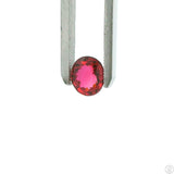 2.42 Carat Natural Pink Tourmaline 8.6 x 7.5 mm Oval Faceted Gemstone Loose