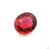 2.42 Carat Natural Pink Tourmaline 8.6 x 7.5 mm Oval Faceted Gemstone Loose