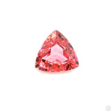 2.32 Carat Natural Pink Tourmaline 9 mm Trillion Faceted Gemstone Loose