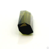 4.12 Carat Natural Green Tourmaline 18 x 6 mm Rectangle Faceted Gemstone Loose