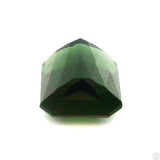 6.05 Carat Natural Green Tourmaline 10 mm Square Emerald Faceted Gemstone Loose