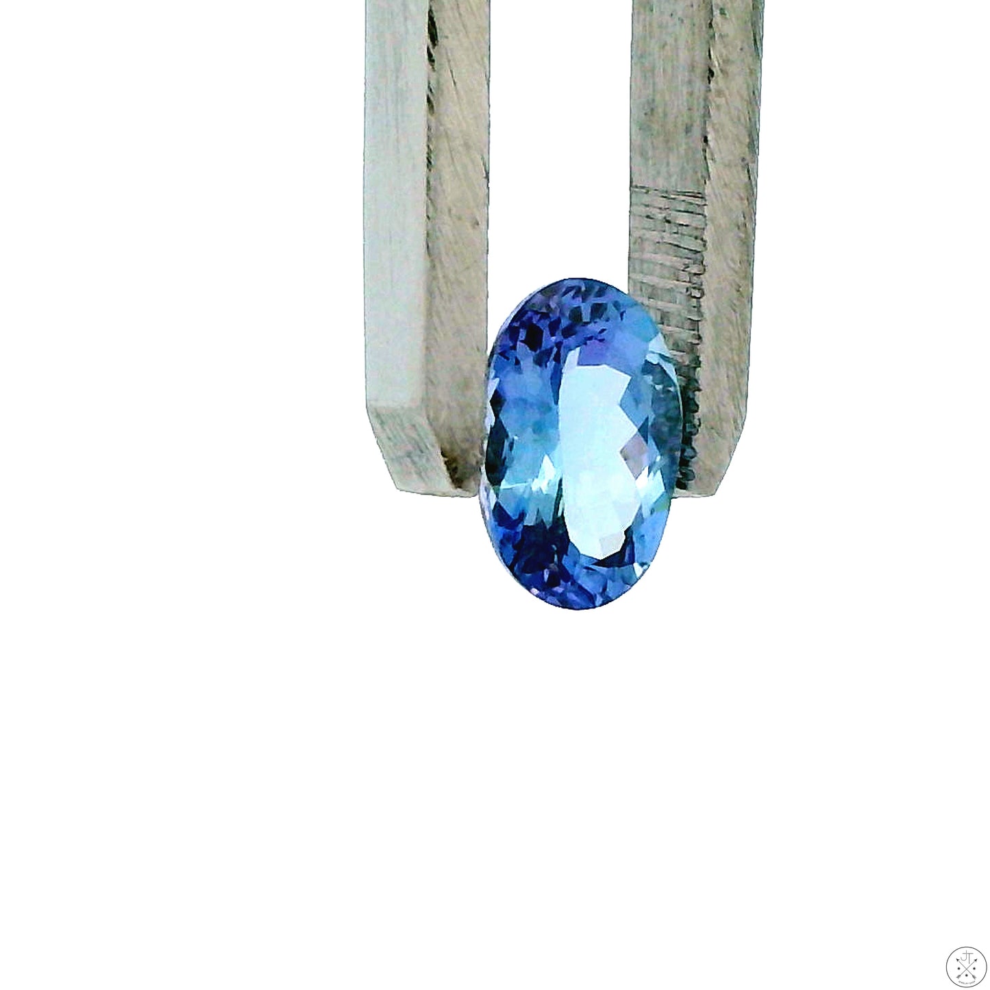 1.59 Carat Natural Tanzanite 9 x 6 mm Oval Faceted Gemstone Loose