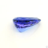 4.08 Carat Natural Tanzanite 12.7 x 8.7 mm Pear Faceted Gemstone Loose