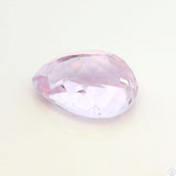 7.95 Carat Natural Kunzite 14 x 10 mm Pear Faceted Gemstone Loose