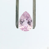 7.95 Carat Natural Kunzite 14 x 10 mm Pear Faceted Gemstone Loose