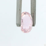 12.35 Carat Natural Kunzite 16 x 12 mm Oval Faceted Gemstone Loose