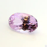 4.61 Carat Natural Kunzite 13 x 8 mm Oval Faceted Gemstone Loose