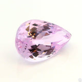 10.20 Carat Natural Kunzite 16.5 x 10.9 mm Pear Faceted Gemstone Loose