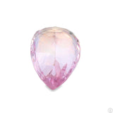 8.18 Carat Natural Kunzite 17.2 x 10.7 mm Pear Faceted Gemstone Loose