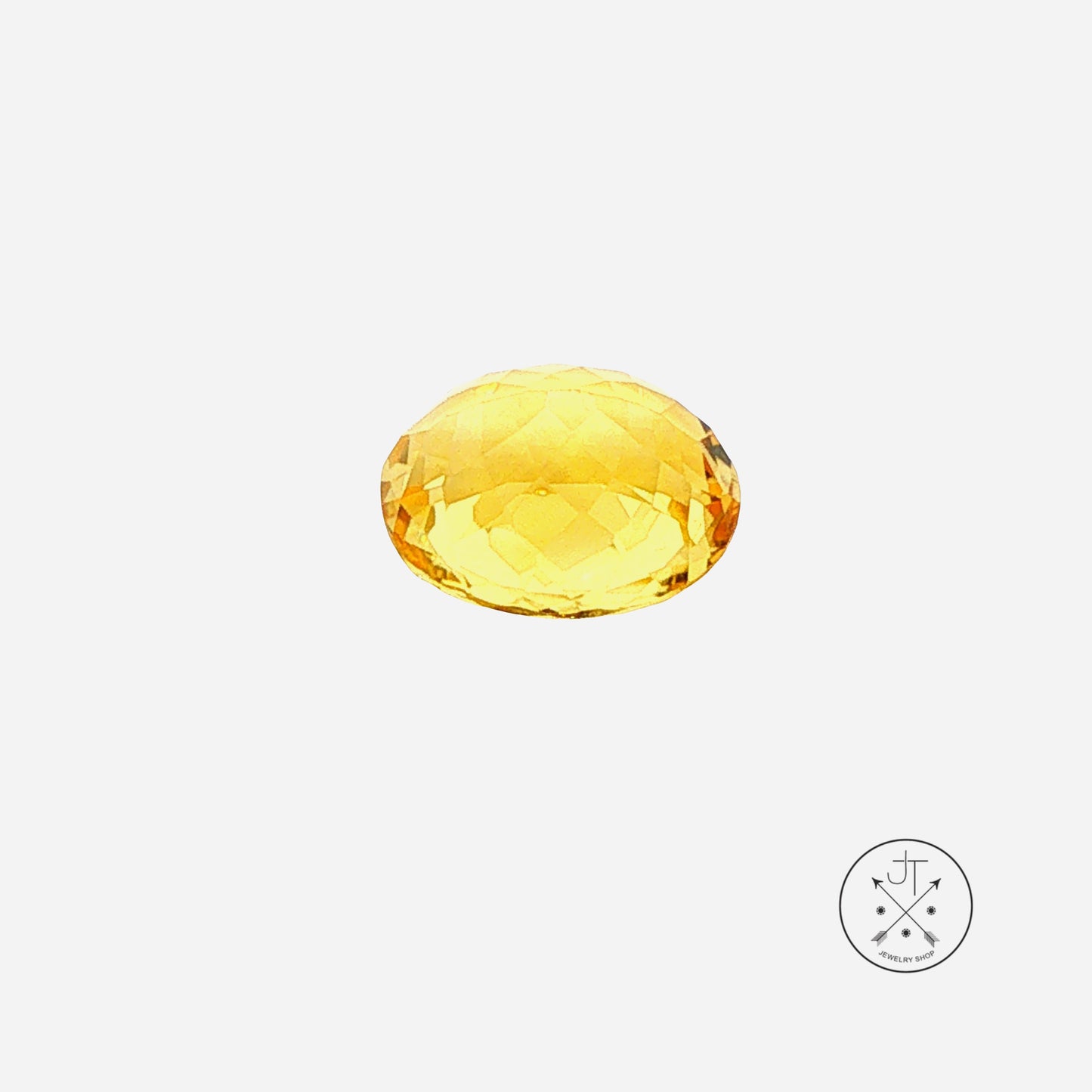 3.57 Carat Natural Heliodor Beryl 10.8 x 8.4 mm Oval Faceted Gemstone Loose