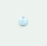 1.16 Carat Elbaite Tourmaline 8 x 6 mm Blue Oval Faceted Natural Gemstone NOS